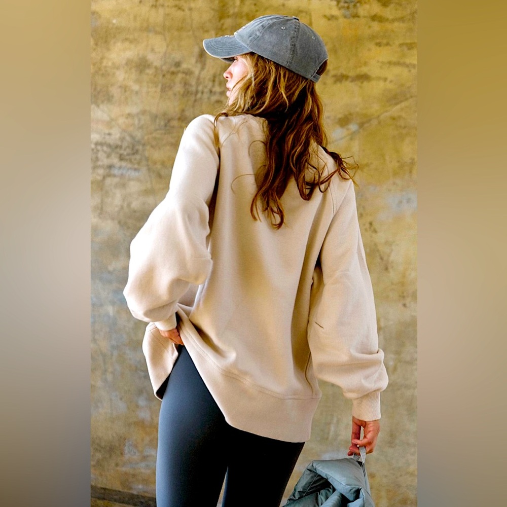 FP Movement A Cut Above Crew // Free People // NWT // Sweatshirt // Pullover - Picture 2 of 10